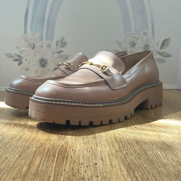 Sam Edelman Women's Laurs Lug Sole Loafer in Maple Sugar - Picture 4 of 14